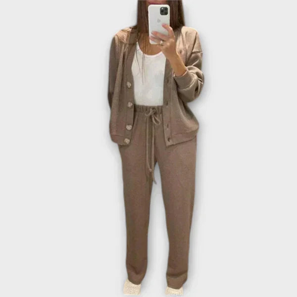 Mariana - Blusa de mangas longas e calças