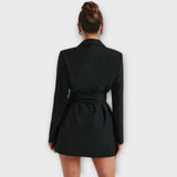 Zélia - Vestido Blazer com Decote em V
