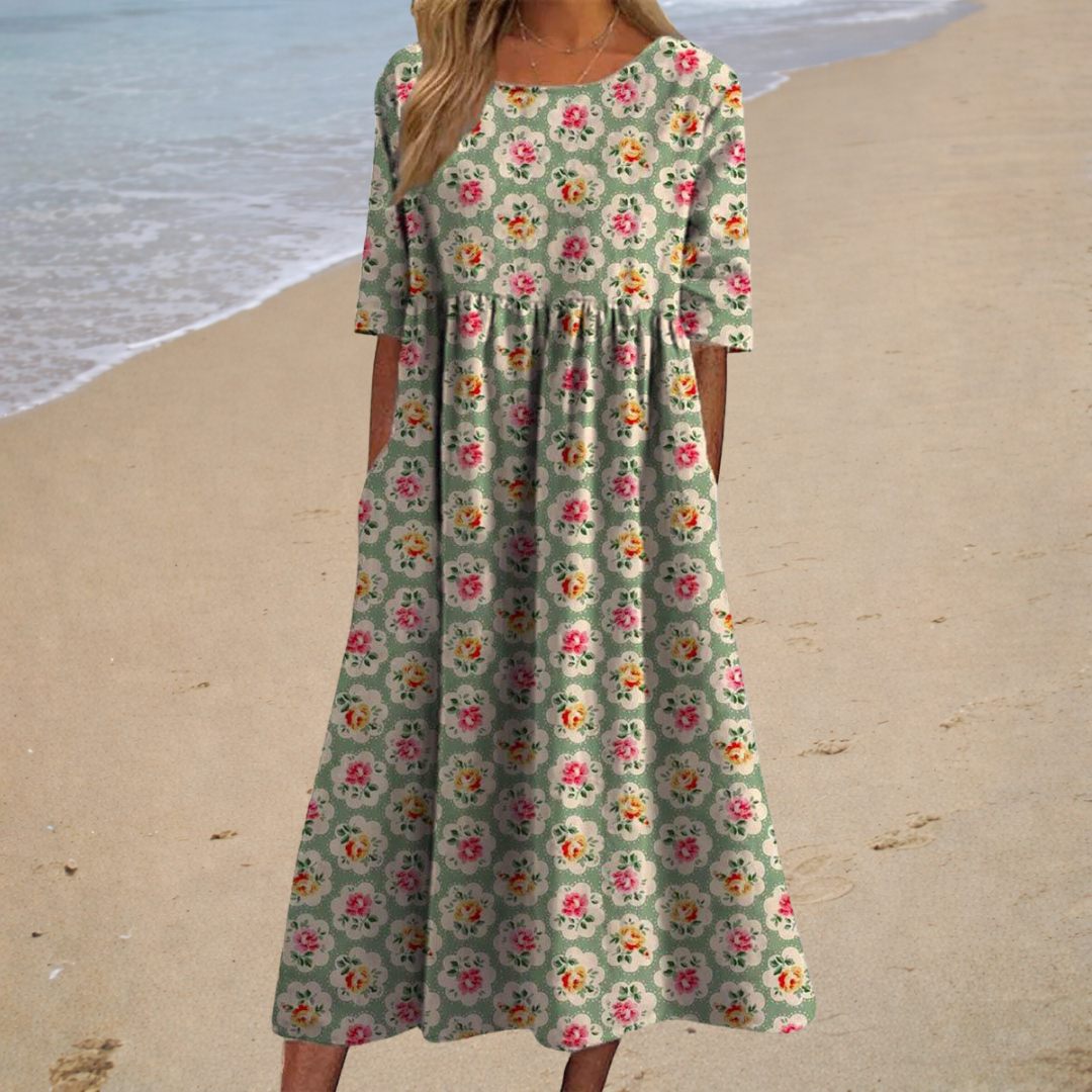 Vestido Longo Fluido, Chic e Confortável