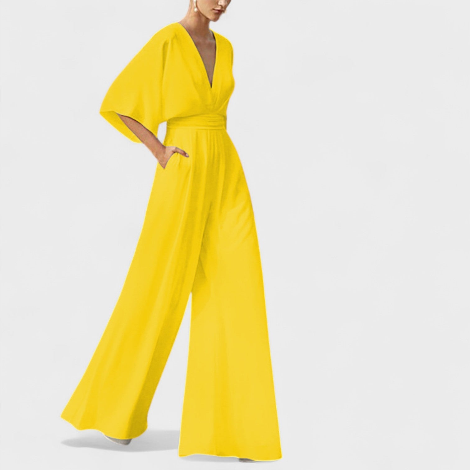 Joana - Macacão Elegante de Primavera