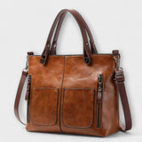 Maria. - Bolsa de couro elegante