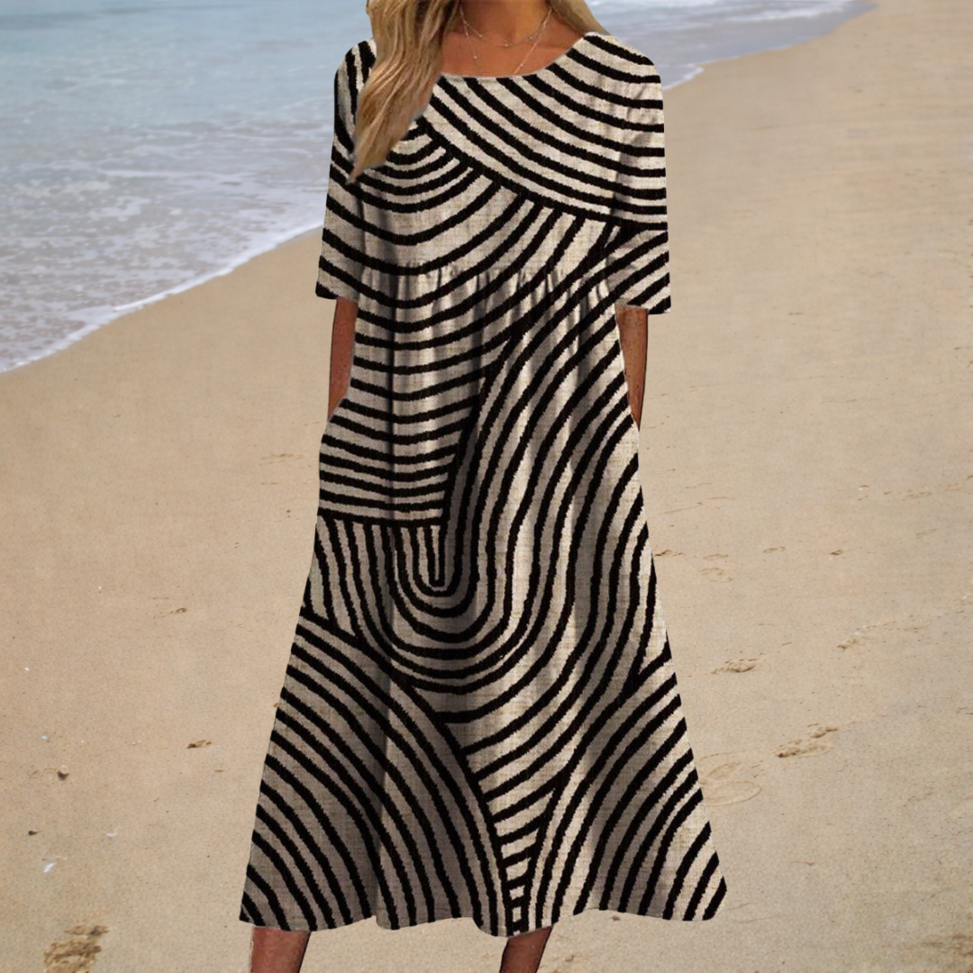 Vestido Longo Fluido, Chic e Confortável