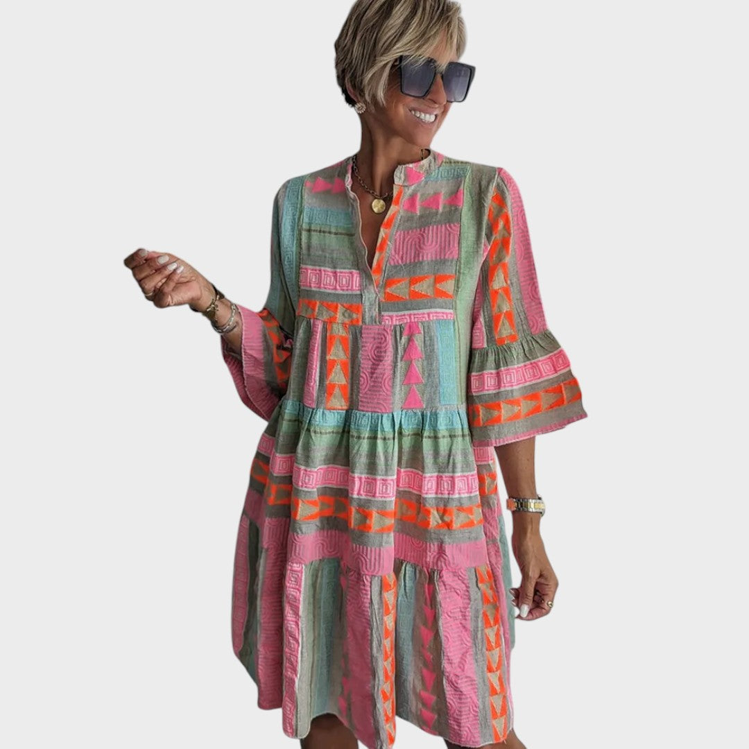Bianca – Vestido Boho Fresco e Leve