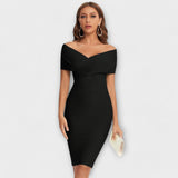Ofélia - Vestido Elegante com Decote em V