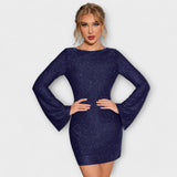 Constança - Vestido de lantejoulas